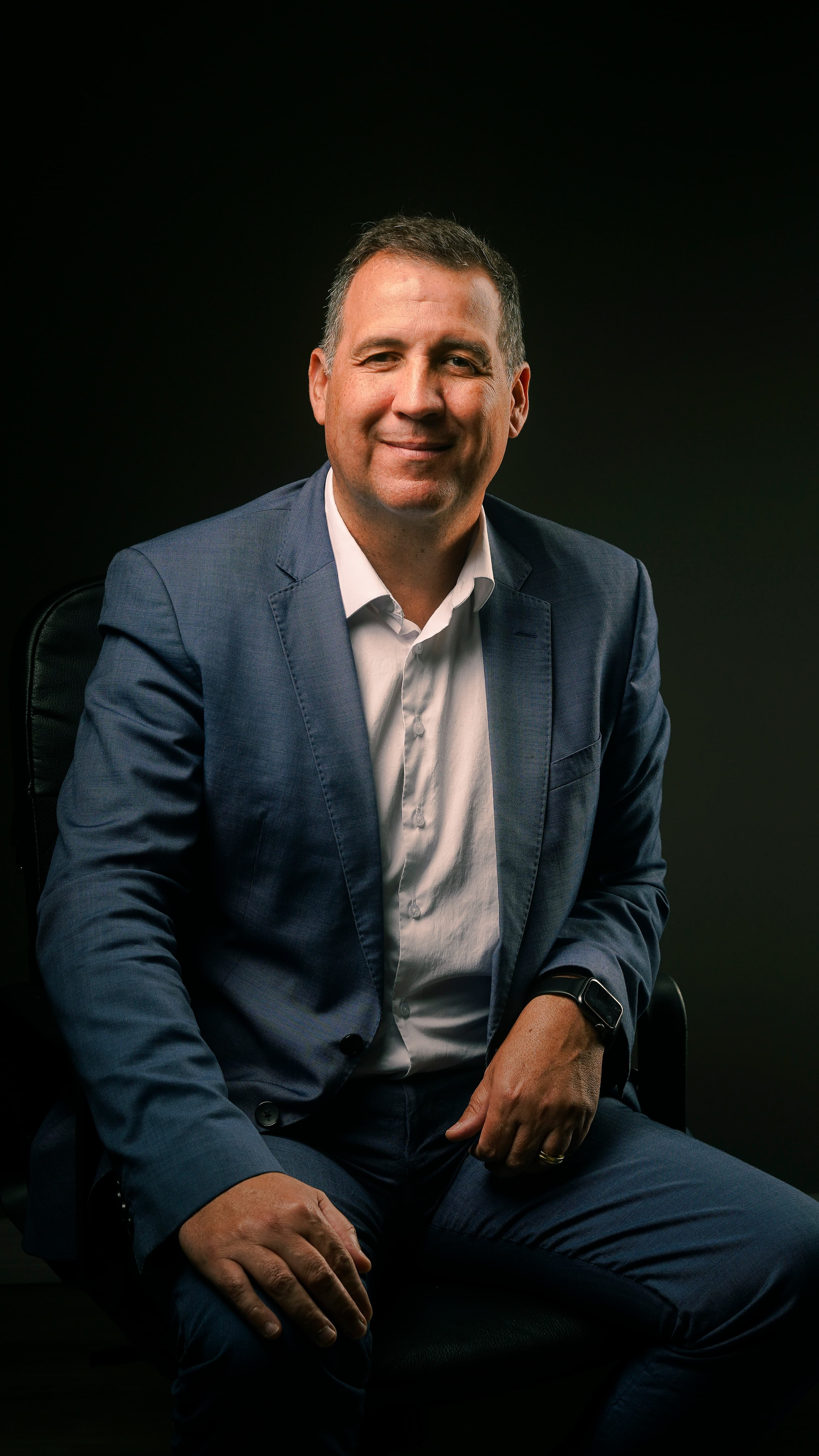 Corporate portrait — executive seated